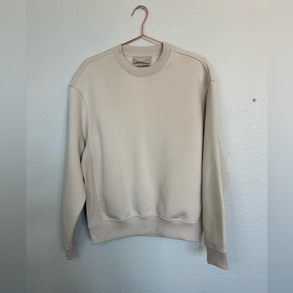 The ReTrack Crewneck Sweatshirt in Pelican - Picture 5 of 10